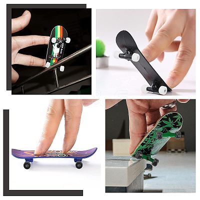 Plastic Skateboard Wheels AJEW-FG0001-77B-1