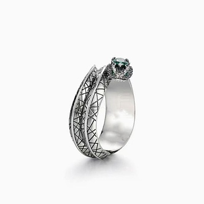Brass Pave Cubic Zirconia Cuff Open Rings WG57096-01-1