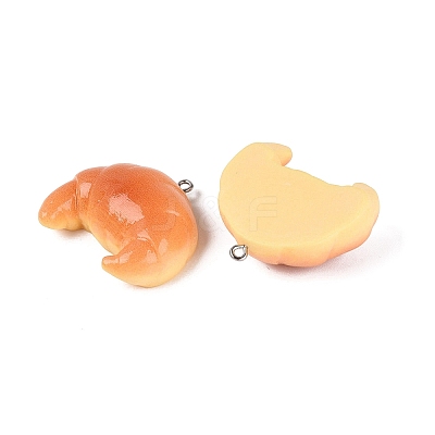 Opaque Resin Imitation Food Pendants RESI-Q232-08C-1