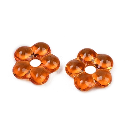 Transparent Glass Beads GLAA-F129-01L-1