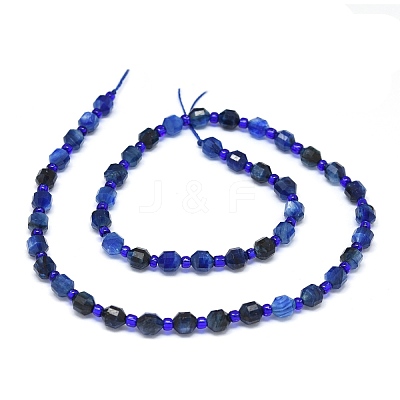 Natural Kyanite Beads Strands G-O201B-18-1