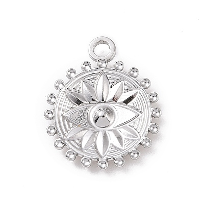 Tarnish Resistant 304 Stainless Steel Pendant Rhinestone Settings LS-STAS-G287-16P-1