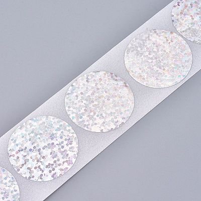 Laser Self-Adhesive Paper Gift Tag Stickers DIY-K027-F02-1