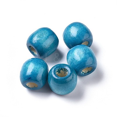 Natural Wood Beads WOOD-WH0021-29E-1