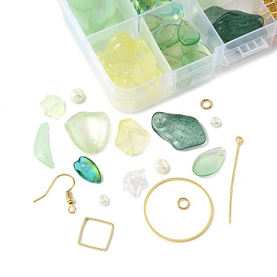 DIY Dangle Earrings Kits DIY-FS0009-02-1