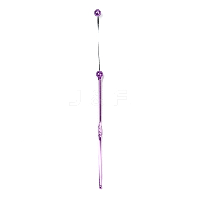 DIY Alloy Beadable Crochet Hooks AJEW-A064-02B-1