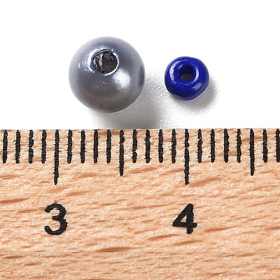 DIY 10 Grids ABS Plastic & Glass Seed Beads Jewelry Making Finding Beads Kits DIY-G119-01B-1