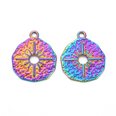 201 Stainless Steel Pendants STAS-S119-047-1