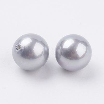 Shell Pearl Half Drilled Beads BSHE-G016-12mm-04-1