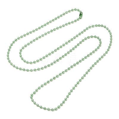 Iron Ball Bead Chains CH-E002-2.4mm-Y09A-1