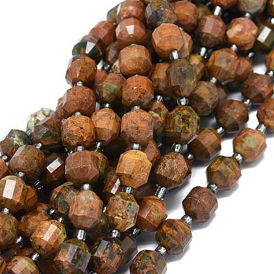 Natural Gemstone Beads Strands G-O201B-90-1