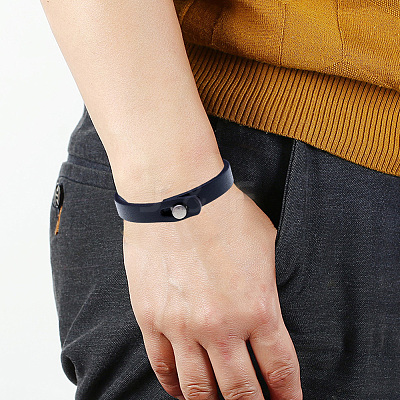 1Pc Punk Retro Ethnic Style Handmade Leather Bracelet Couple Literary Hand Strap Men BJEW-CL0001-02C-1
