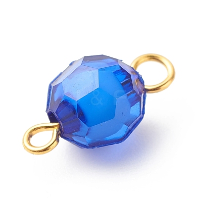 Transparent Acrylic Connector Charms PALLOY-JF01812-1