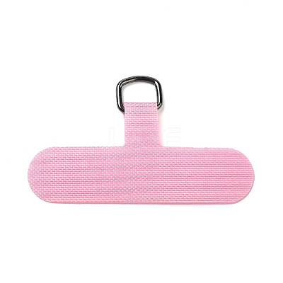Cloth Mobile Phone Lanyard Patch AJEW-F061-01D-1