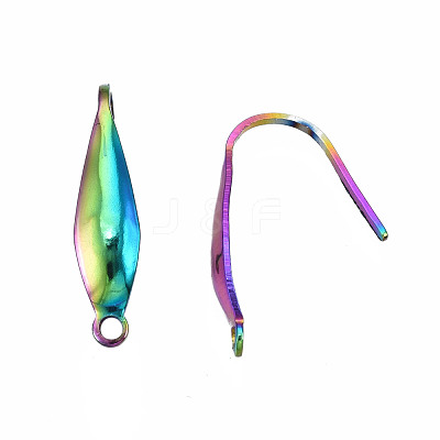 316 Stainless Steel Earring Hooks STAS-N098-002-1