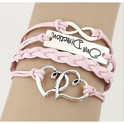 Imitation Leather Link Multi-strand Bracelets for Women Men WG5E2D4-02-1