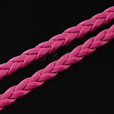 Braided Imitation Leather Cords LC-S002-5mm-13-1