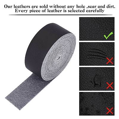Flat Microfiber Imitation Leather Cord LC-WH0006-07B-02-1