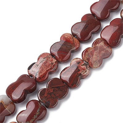 Natural Red Rainbow Jasper Beads Strands G-K359-D06-01-1