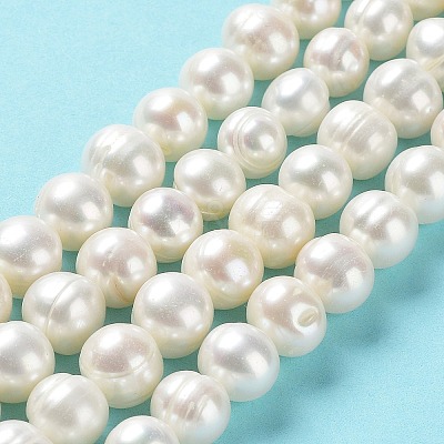 Natural Cultured Freshwater Pearl Beads Strands PEAR-E019-03-1