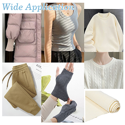 1Pc Cotton Elastic Fabric DIY-PH0036-08C-1