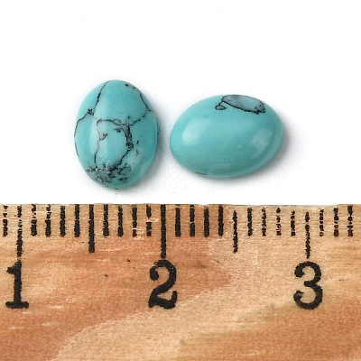 Synthetic Turquoise Cabochons G-A094-01B-44-1
