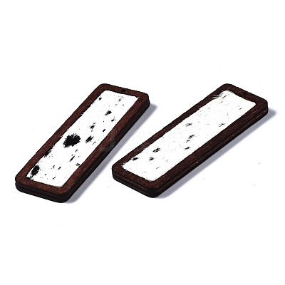 Eco-Friendly Cowhide Leather Big Pendants FIND-S301-30C-15-1