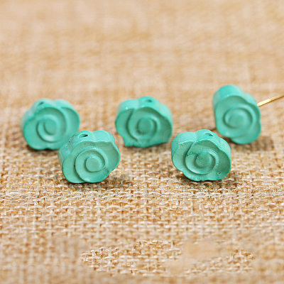 Natural Magnesite Carved Beads PW-WG81647-02-1