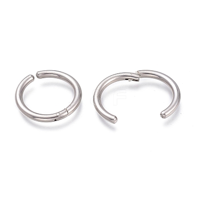 Non-Tarnish 201 Stainless Steel Clip-on Earrings EJEW-L256-04D-P-1