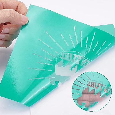 Self-Adhesive Silk Screen Printing Stencil DIY-WH0173-007-1