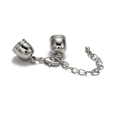 Brass Chain Extender KK-L089-04P-NF-1