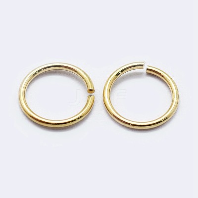 925 Sterling Silver Saw Cut Open Jump Rings STER-F036-02G-1x9mm-1