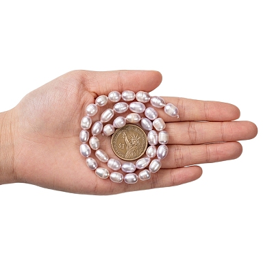 Natural Cultured Freshwater Pearl Beads Strands LS-PEAR-R064-16-1