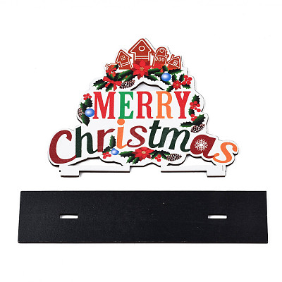 Wood Tabletop Display Decorations WOOD-N005-77-1