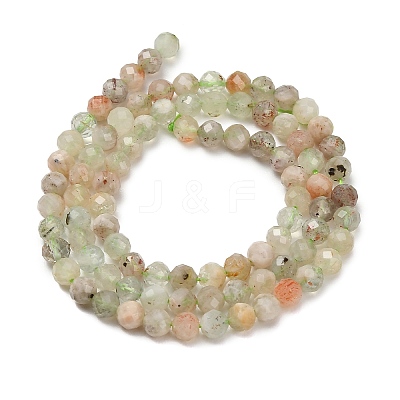 Natural Arusha Sunstone Beads Strands G-F838-A02-4mm-1