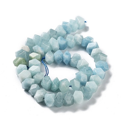 Natural Aquamarine Beads Strands G-D091-A19-1
