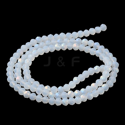 Imitation Jade Glass Beads Strands EGLA-A034-J3mm-MB06-1