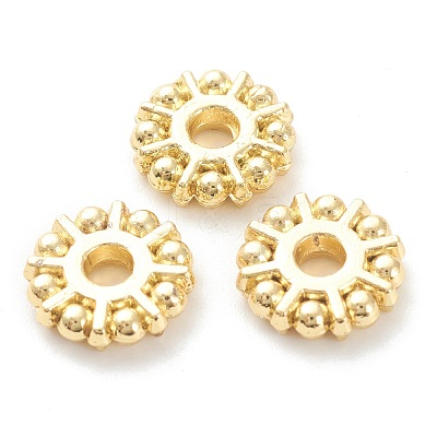 Rack Plating Alloy Spacer Beads X-KK-J277-18G-1