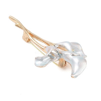 Flower Enamel Pins JEWB-P042-01G-B-1