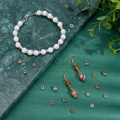 Tibetan Style Alloy Spacer Beads FIND-PH0025-74-1