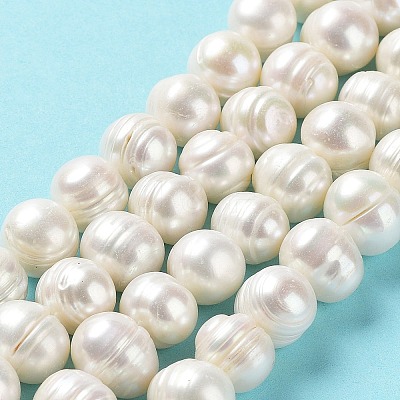Natural Cultured Freshwater Pearl Beads Strands PEAR-E019-04-1