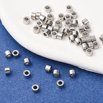 Tarnish Resistant 304 Stainless Steel Column Spacer Beads STAS-S040-03-1