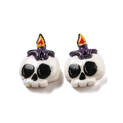 Halloween Theme Resin Decoden Cabochons RESI-C050-01G-1