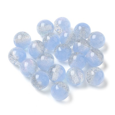 Two Tone Resin Beads RESI-Q025-02C-B-1