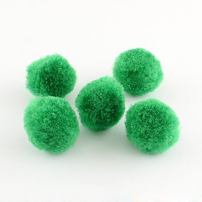DIY Doll Craft Pom Pom Yarn Pom Pom Balls AJEW-S006-25mm-13-1