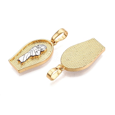 Brass Pendants KK-T070-32G-1