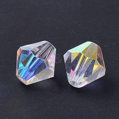 Imitation Austrian Crystal Beads SWAR-F022-6x6mm-540-1