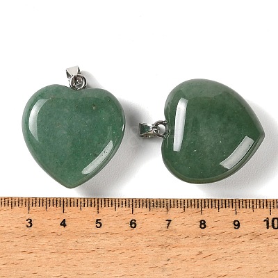 Natural Green Aventurine Pendants GG-CBAA0EE-04P-04-1