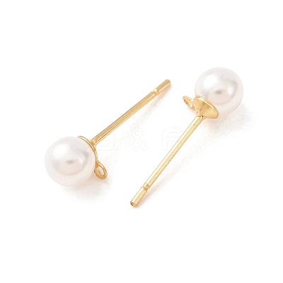 304 Stainless Steel Stud Earring Findings STAS-WH0029-02A-01-1
