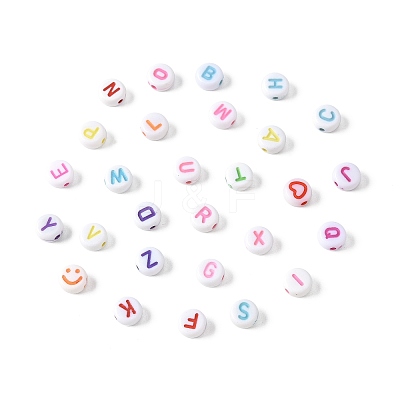 1680Pcs 28 Styles Craft Acrylic Horizontal Hole Beads SACR-FS0001-44-1